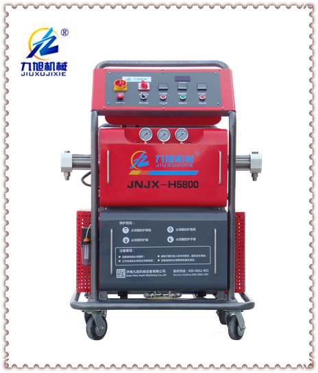 遼寧聚脲噴涂機 小型輕便節省原料(圖1) H5800型立式儲罐聚脲施工機器